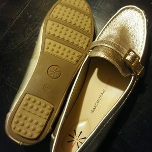 Gold Loafers